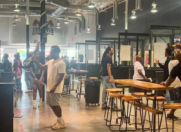 Bad Axe Throwing Waldorf - Space Provided by Girl Gang