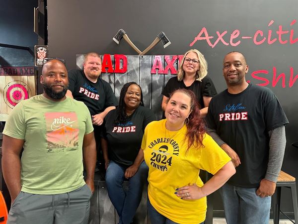 Bad Axe Throwing Waldorf - Space Provided by Girl Gang