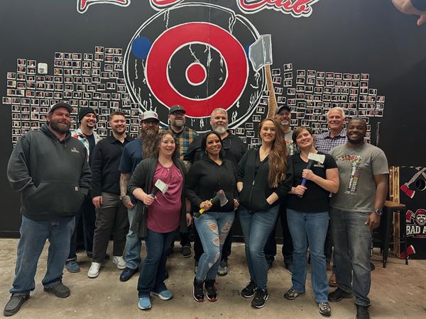 Bad Axe Throwing Waldorf - Space Provided by Girl Gang