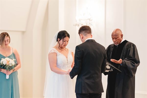 Webster G. Thomas Wedding Officiant and Master of Ceremonies