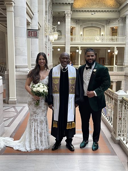 Webster G. Thomas Wedding Officiant and Master of Ceremonies