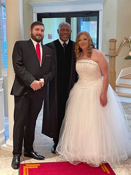 Webster G. Thomas Wedding Officiant and Master of Ceremonies