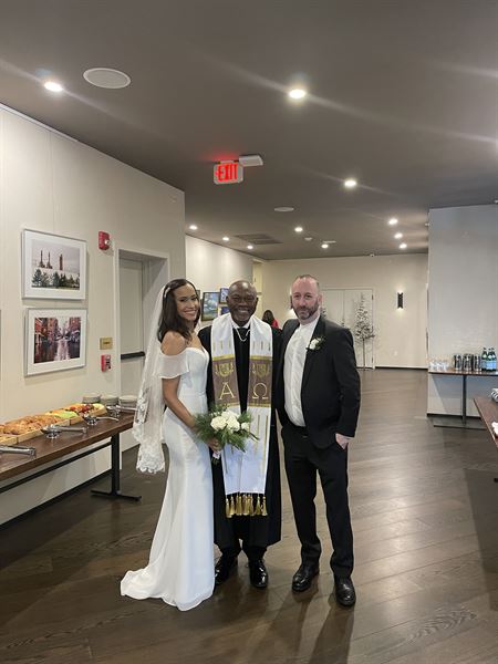 Webster G. Thomas Wedding Officiant and Master of Ceremonies