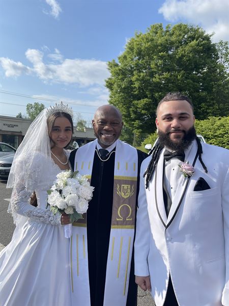 Webster G. Thomas Wedding Officiant and Master of Ceremonies
