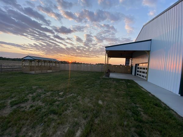 Barn at the Lucky Farm