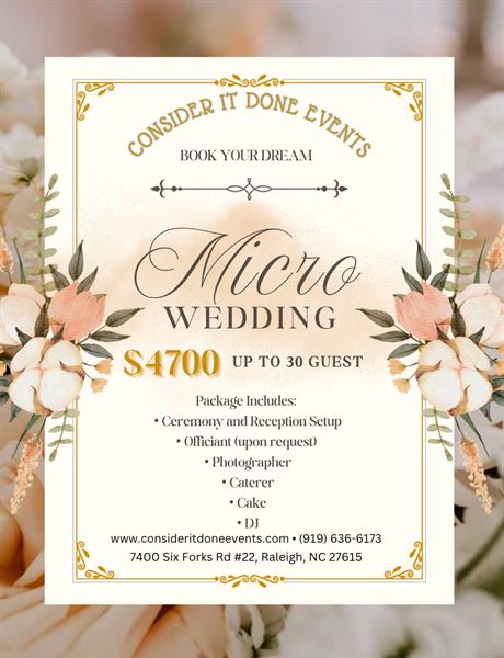 Consider It Done Events and Meeting Center