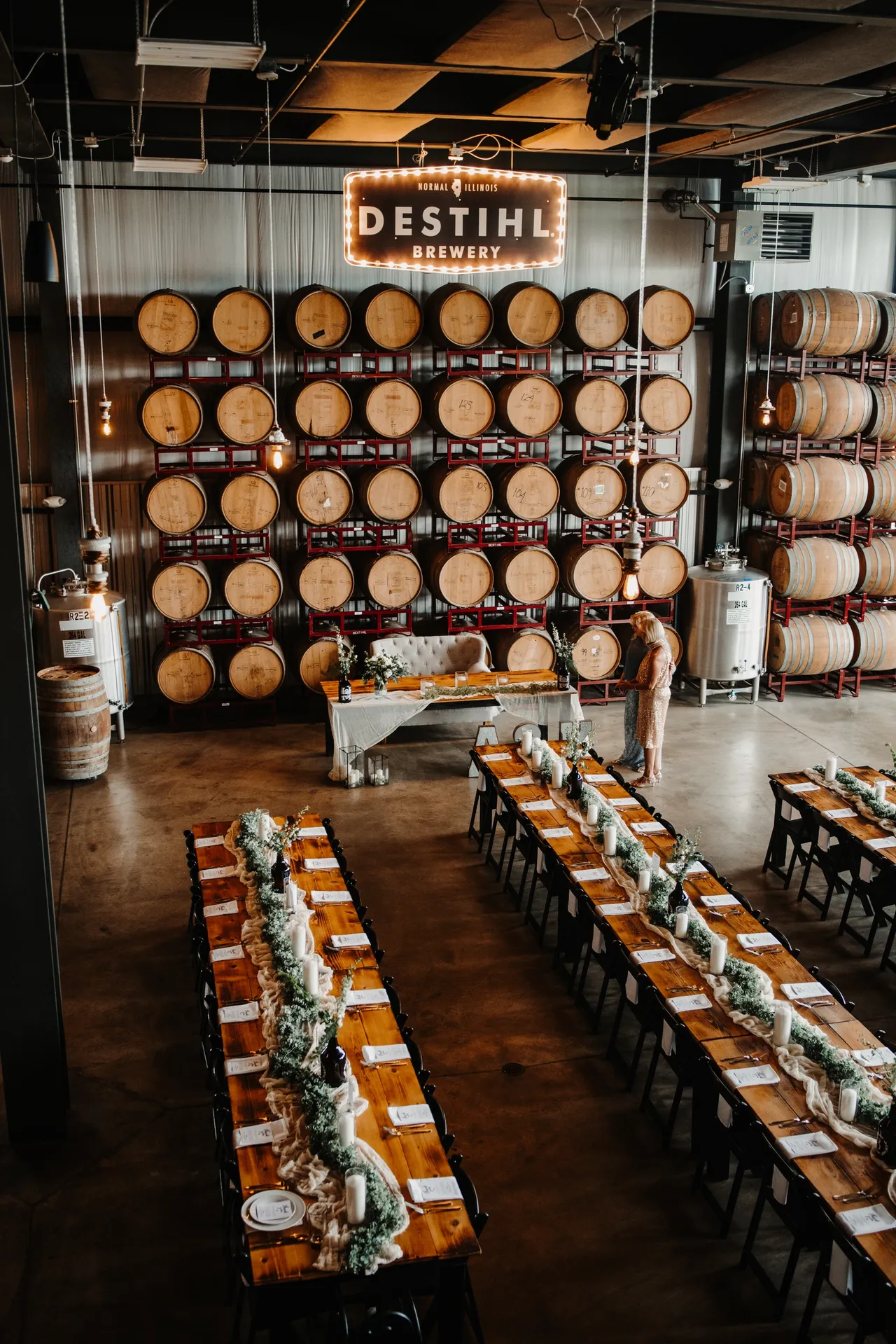 The Barrel Room at DESTIHL Brewery