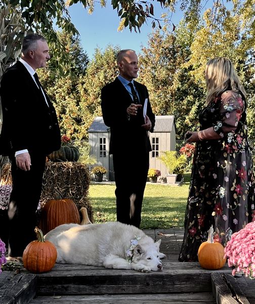 Steven Tunks Marriage Wedding Officiant Windsor ON