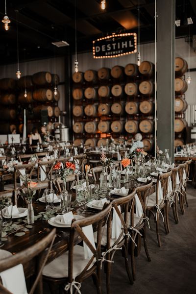 The Barrel Room at DESTIHL Brewery