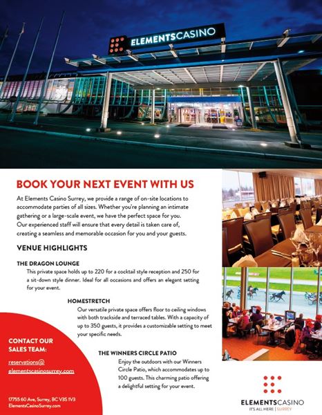 Elements Casino Surrey - Great Canadian Casinos