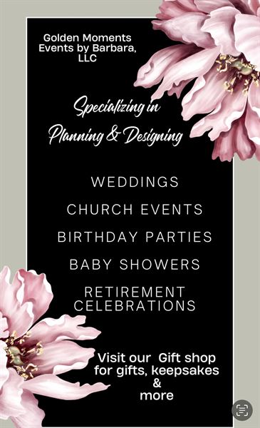 Golden Moments-Events by Barbara, LLC