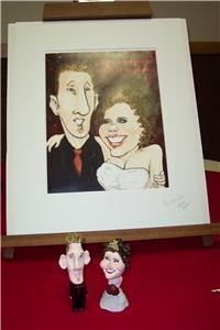 60 Second Caricatures By Adam Pate/Custom Drawn Studio
