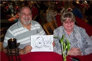 60 Second Caricatures By Adam Pate/Custom Drawn Studio