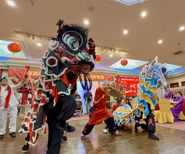Lau martial club hung kuen lion dance association LLC
