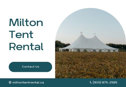 Milton Tent Rental