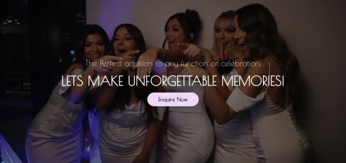 nostalgic gallery photo booth