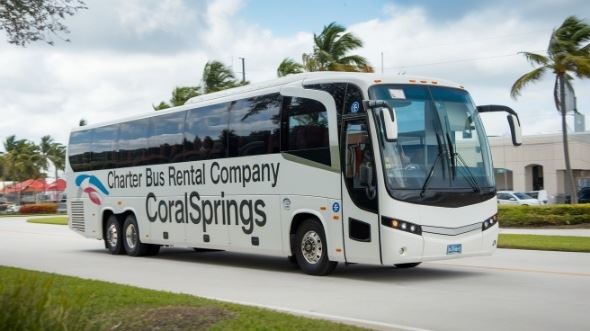 Charter Bus Rental Company Coral Springs
