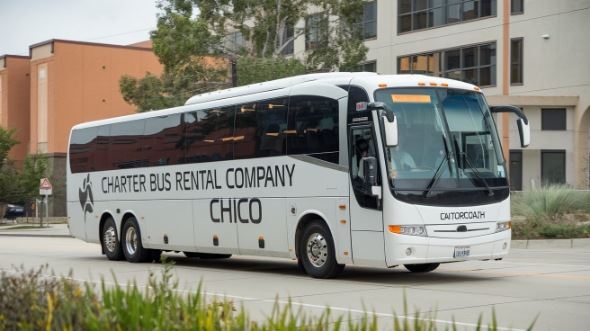 Charter Bus Rental Company Chico
