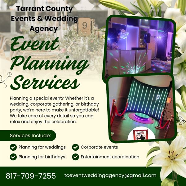 Tarrant County Events & Wedding Agency