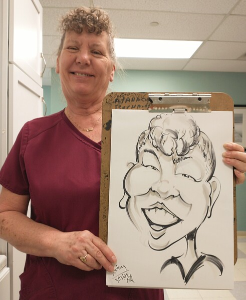 Dr. Cornfish Caricatures