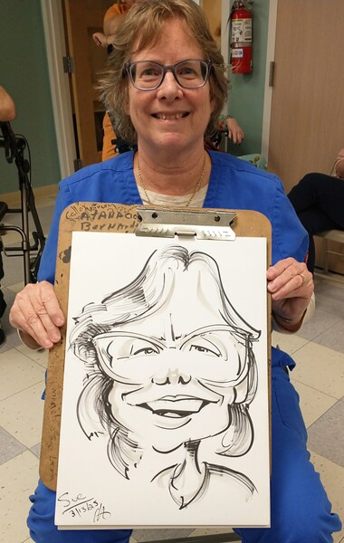 Dr. Cornfish Caricatures