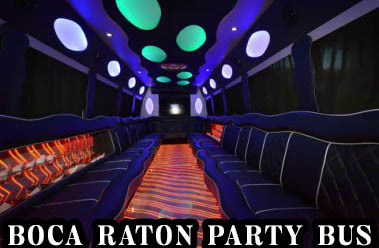 Boca Raton Party Bus