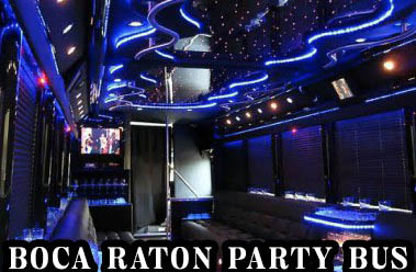 Boca Raton Party Bus