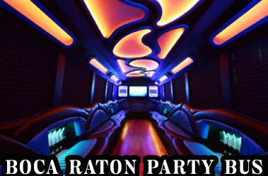 Boca Raton Party Bus