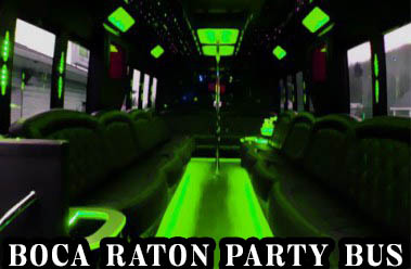 Boca Raton Party Bus