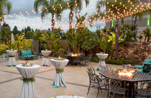 Outdoor Poolside Deck