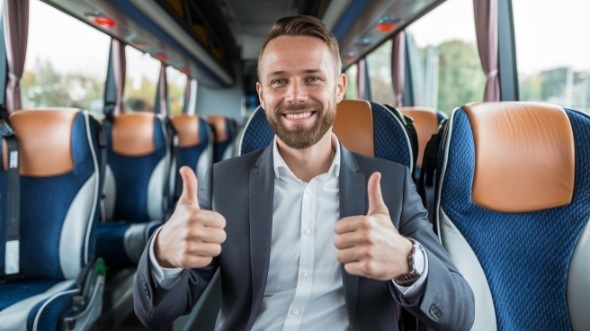 Charter Bus Rental Company Dayton