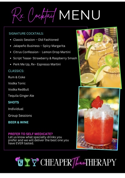 Cheaper Than Therapy