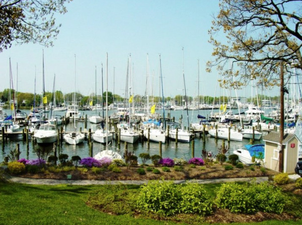 The Overlook Pavilion located at Port Annapolis Marina