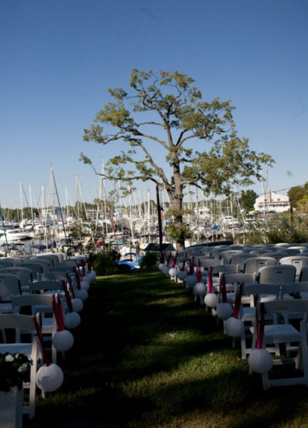 The Overlook Pavilion located at Port Annapolis Marina