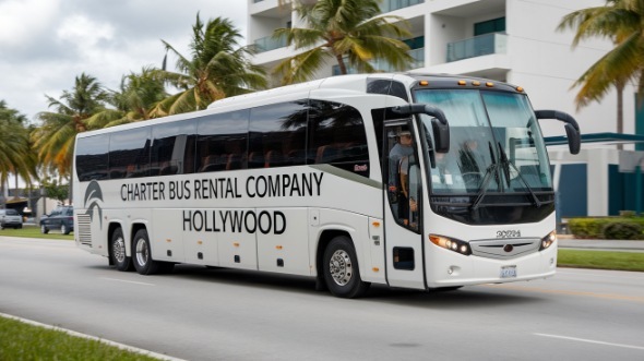 Charter Bus Rental Company Hollywood