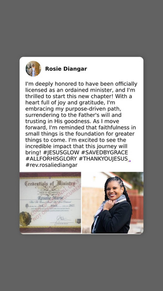 Weddings By Rosalie Ordained Minister