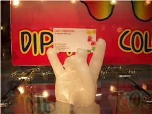 wax hands by wax creation