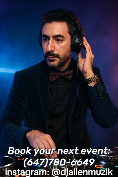DJ Allen - Toronto’s open format Persian DJ