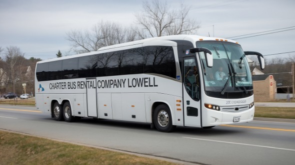 Charter Bus Rental Company Lowell