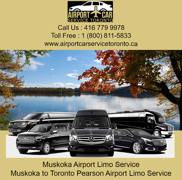 Muskoka to Toronto Pearson Airport Limo Service