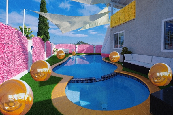 Pink Luxe Spa Retreat