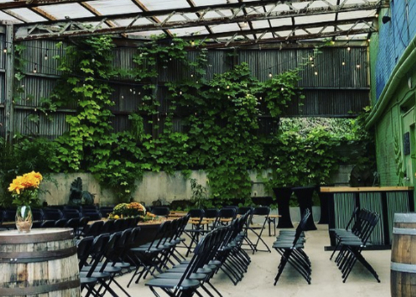 The Event Space at HiWire Brewing