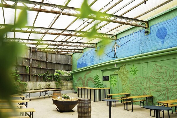 The Event Space at HiWire Brewing