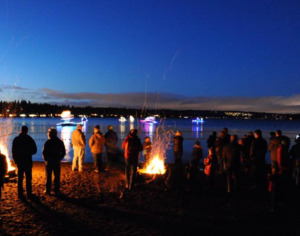 Bonfire on the Beach