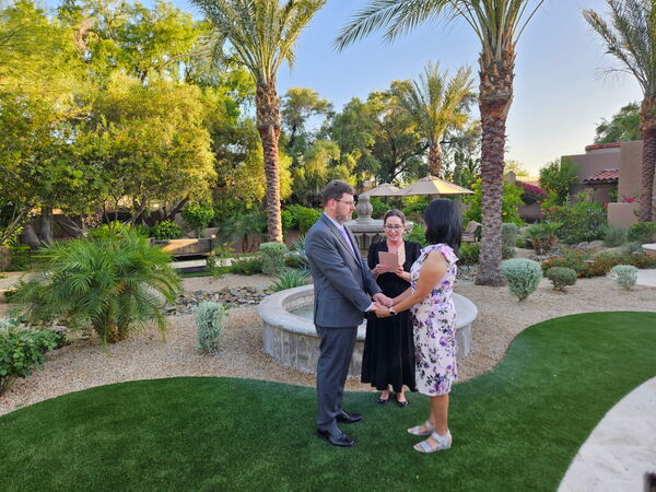 Ani Hamilton, Wedding Officiant