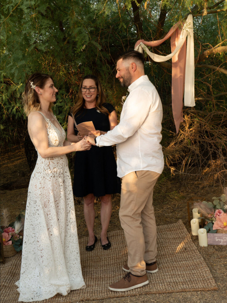 Ani Hamilton, Wedding Officiant