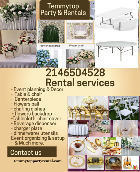 Temmytop party & rentals