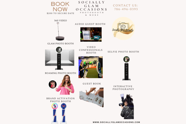 Socially Glam Occasions Ent Photo Booth Rental and More