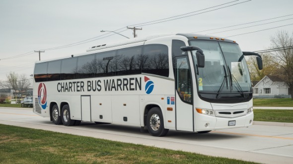 Charter Bus Warren