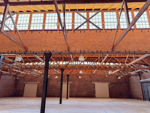 Historic Industrial Event Space with Natural Light